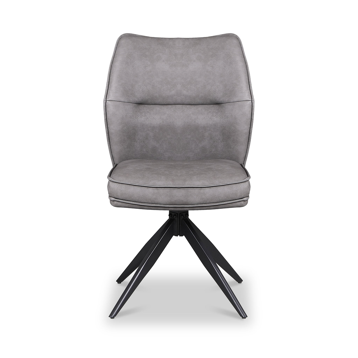 Burton 180 PU Swivel Dining Chair from Roseland Furniture