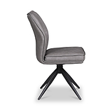 Burton 180 PU Swivel Dining Chair from Roseland Furniture