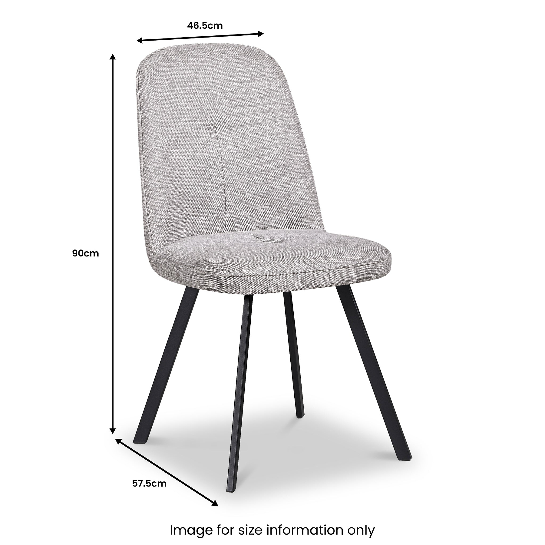 Jade Dining Chair Stone from Roseland Furniture