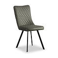 Galaxy Green Faux Suede Dining Chair from Roseland Furniture