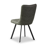 Galaxy Green Faux Suede Dining Chair from Roseland Furniture