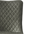 Galaxy Green Faux Suede Dining Chair from Roseland Furniture