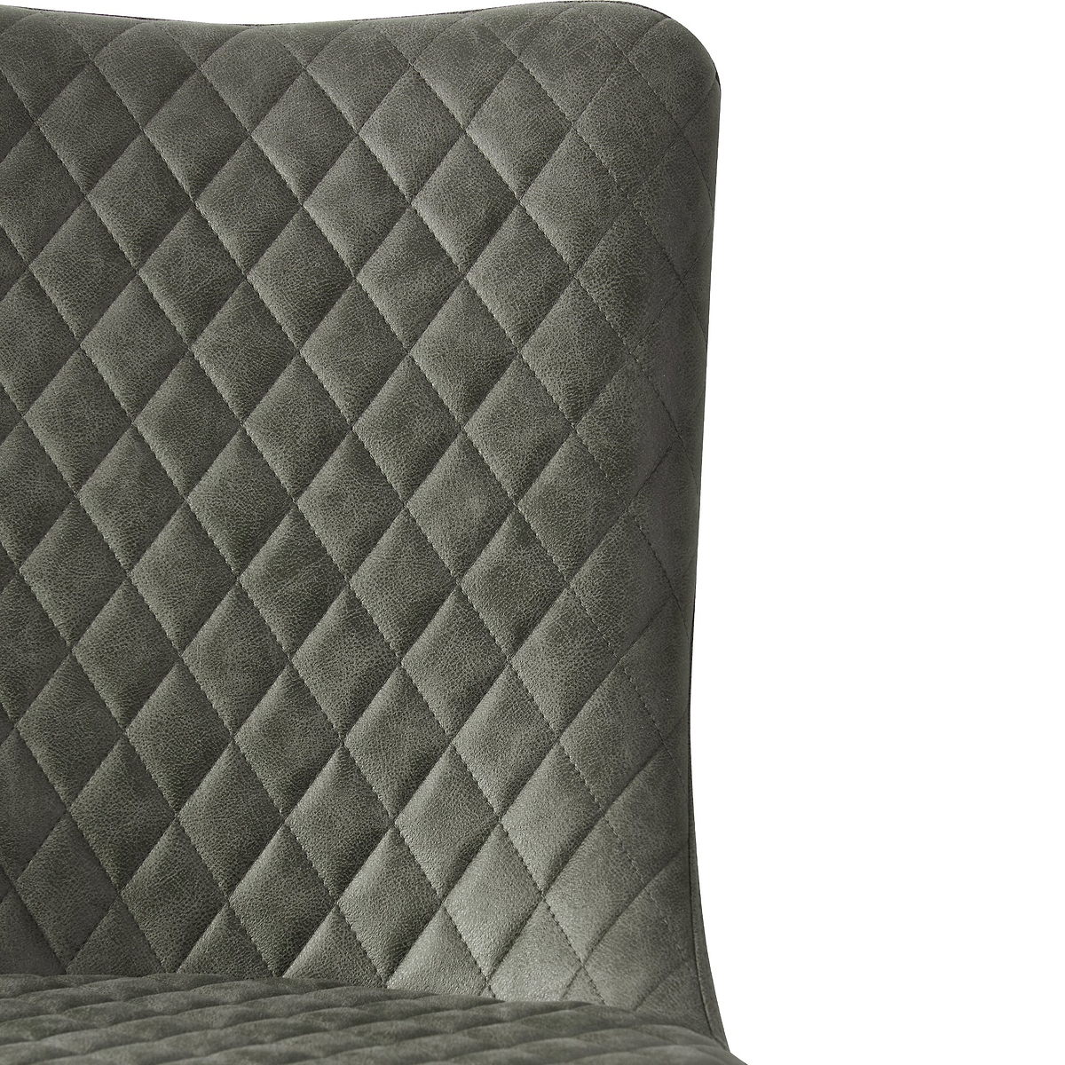 Galaxy Green Faux Suede Dining Chair from Roseland Furniture