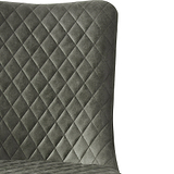 Galaxy Green Faux Suede Dining Chair from Roseland Furniture
