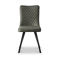 Galaxy Green Faux Suede Dining Chair from Roseland Furniture
