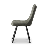 Galaxy Green Faux Suede Dining Chair from Roseland Furniture