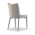 Stefan-Faux-Leather-Curved-Dining-Chair from Roseland Furniture