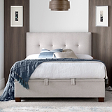 Dansen Ottoman Storage Bed Frame Clay from Roseland Furniture