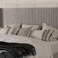 Princeton Slim Pleat Ottoman Bed Taupe from Roseland Furniture