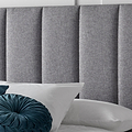 Belleau TV Ottoman Bed Frame Double Grey from Roseland Furniture