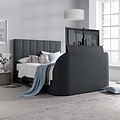 Belleau TV Ottoman Bed Frame Double Slate from Roseland Furniture