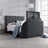 Belleau TV Ottoman Bed Frame Double Slate from Roseland Furniture