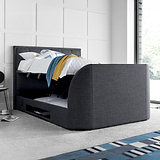Navenby TV Ottoman Bed Frame Double Slate from Roseland Furniture