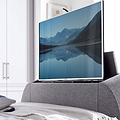 Belisse TV Ottoman Bed Frame Double Grey from Roseland Furniture