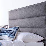 Belisse TV Ottoman Bed Frame Double Grey from Roseland Furniture