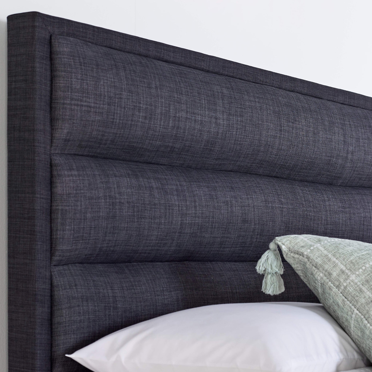 Belisse TV Ottoman Bed Frame Double Slate from Roseland Furniture