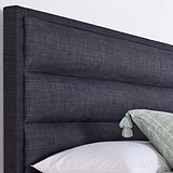Belisse TV Ottoman Bed Frame Double Slate from Roseland Furniture