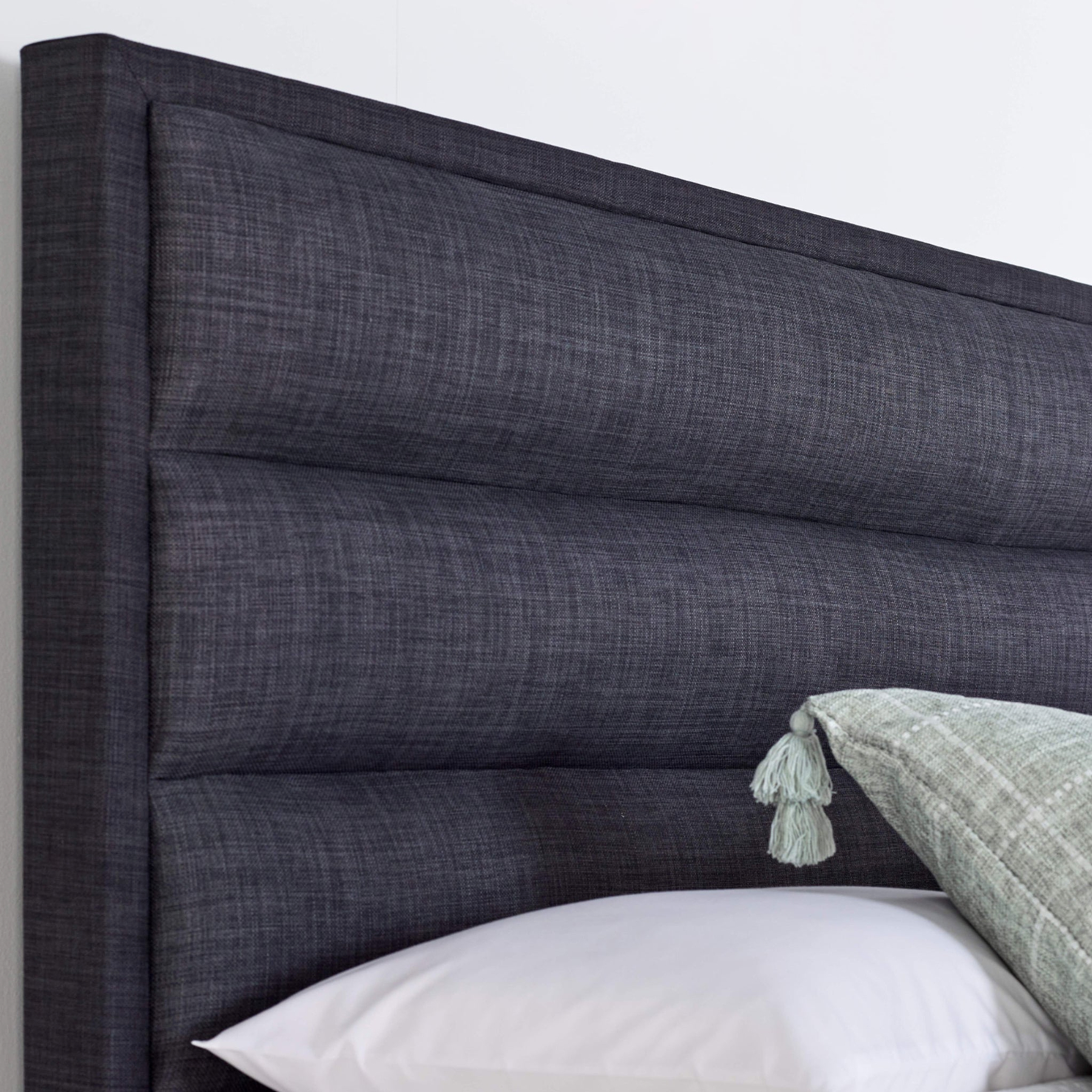 Belisse TV Ottoman Bed Frame Double Slate from Roseland Furniture