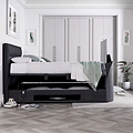 Belisse TV Ottoman Bed Frame Double Slate from Roseland Furniture