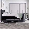 Belisse TV Ottoman Bed Frame Double Slate from Roseland Furniture
