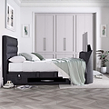 Belisse TV Ottoman Bed Frame Double Slate from Roseland Furniture