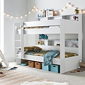 Ashbury White Storage Bunk Bed for bedroom