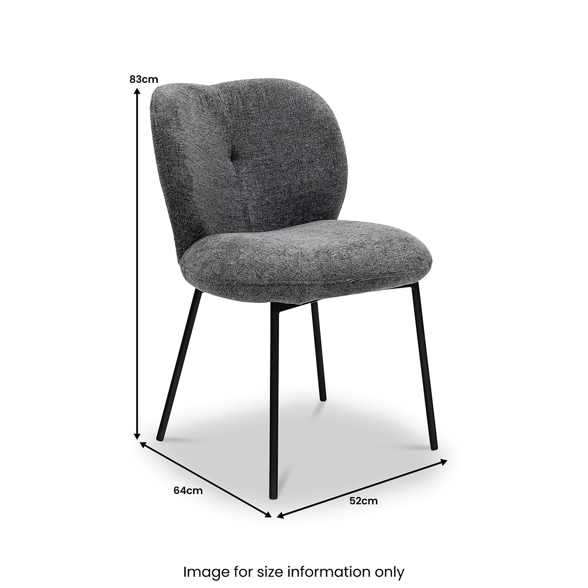 Ashen Dining Chair from Roseland Furniture