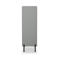 Kenton 5 Drawer Tall Boy Chest Dusk Grey from Roseland Furniture