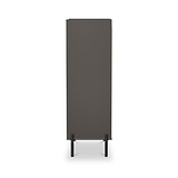 Kenton 5 Drawer Tall Boy Chest Graphite from Roseland Furniture