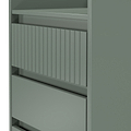 Kenton 5 Drawer Tall Boy Chest Reed Green from Roseland Furniture