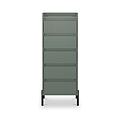 Kenton 5 Drawer Tall Boy Chest Reed Green from Roseland Furniture