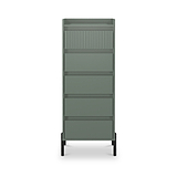 Kenton 5 Drawer Tall Boy Chest Reed Green from Roseland Furniture