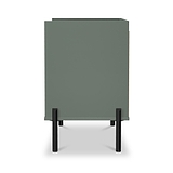 Kenton 2 Drawer Bedside Reed Green from Roseland Furniture