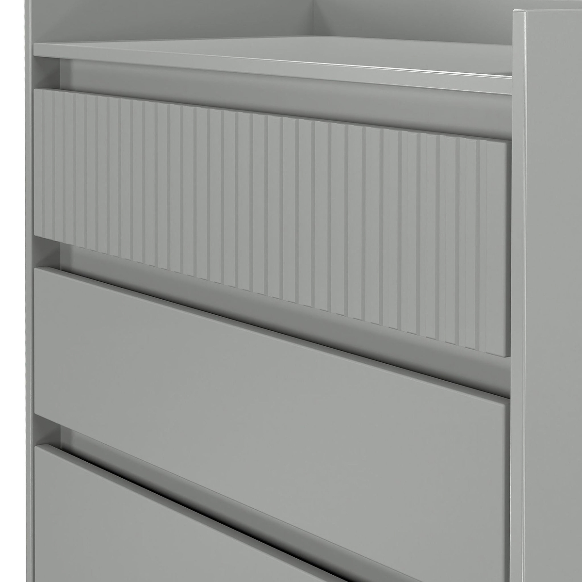 Kenton 3 Drawer Chest Dusk Grey from Roseland Furniture
