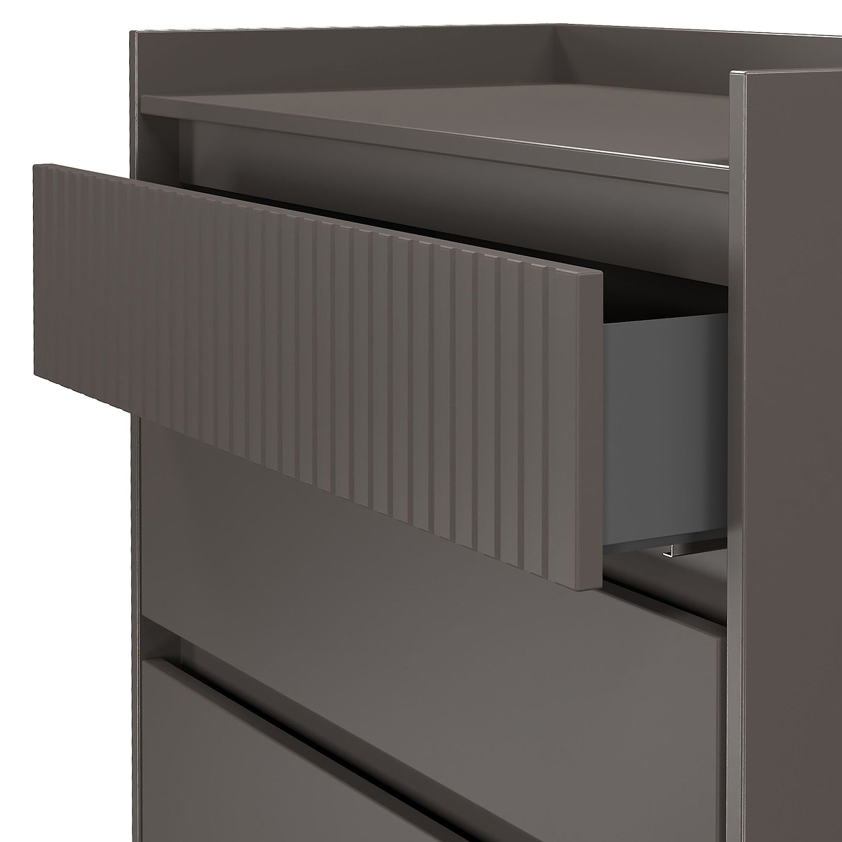Kenton 3 Drawer Chest Graphite from Roseland Furniture
