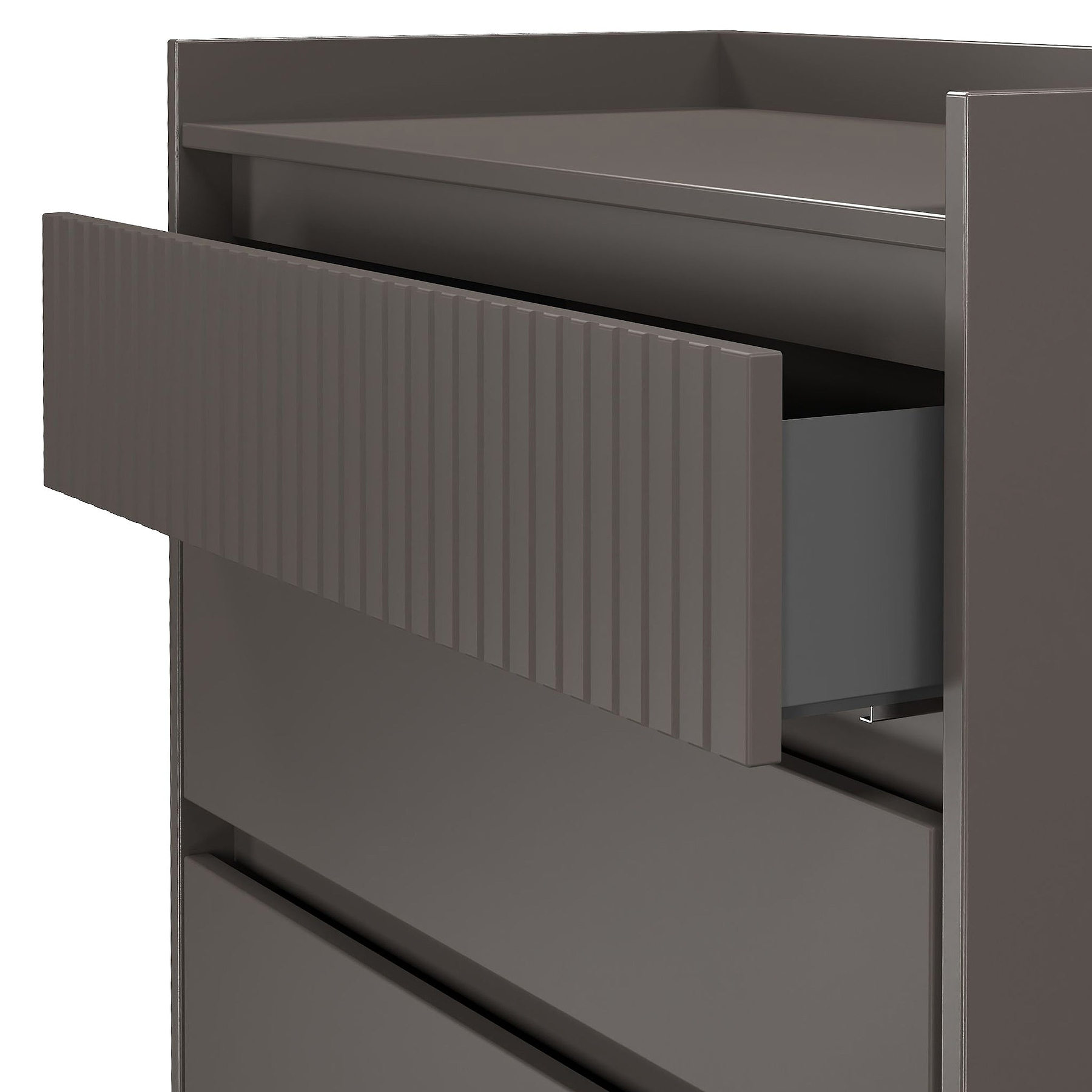 Kenton 3 Drawer Chest Graphite from Roseland Furniture
