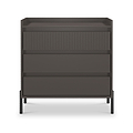 Kenton 3 Drawer Chest Graphite from Roseland Furniture