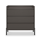 Kenton 3 Drawer Chest Graphite from Roseland Furniture