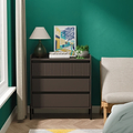 Kenton 3 Drawer Chest Graphite from Roseland Furniture