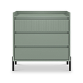 Kenton 3 Drawer Chest Reed Green from Roseland Furniture