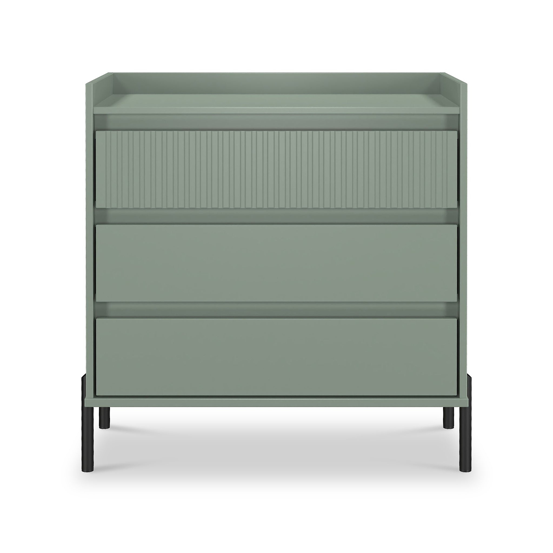 Kenton 3 Drawer Chest Reed Green from Roseland Furniture