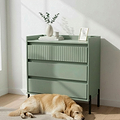Kenton 3 Drawer Chest Reed Green from Roseland Furniture