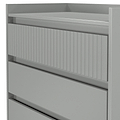 Kenton 4 Drawer Chest Dusk Grey from Roseland Furniture