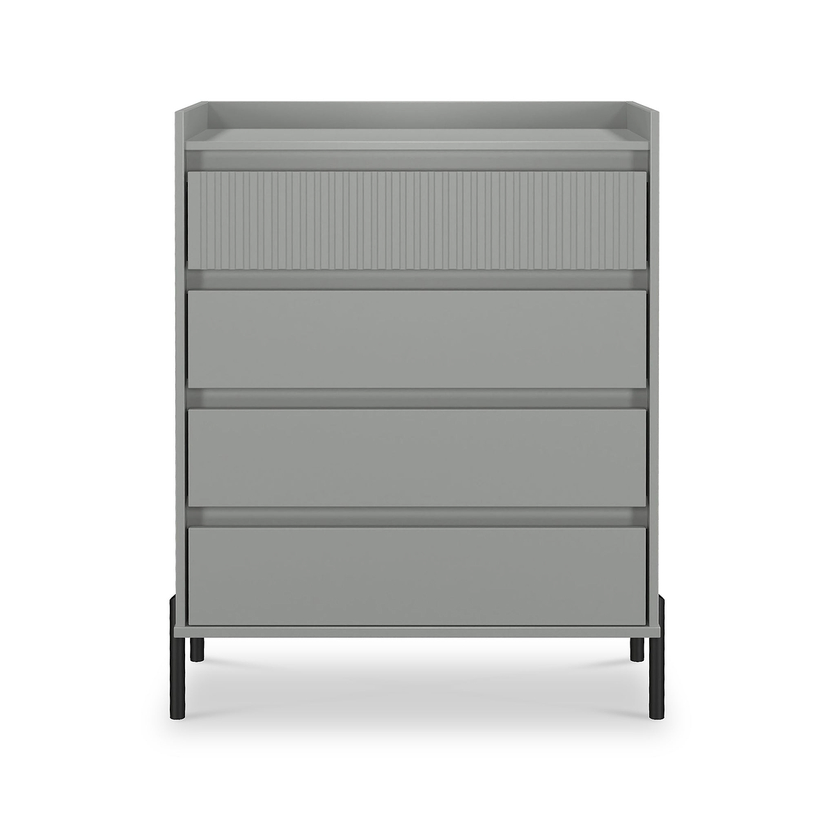 Kenton 4 Drawer Chest Dusk Grey from Roseland Furniture