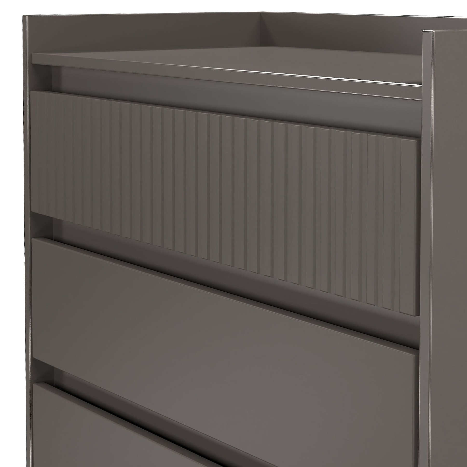 Kenton 4 Drawer Chest Graphite from Roseland Furniture