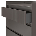 Kenton 4 Drawer Chest Graphite from Roseland Furniture