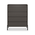 Kenton 4 Drawer Chest Graphite from Roseland Furniture