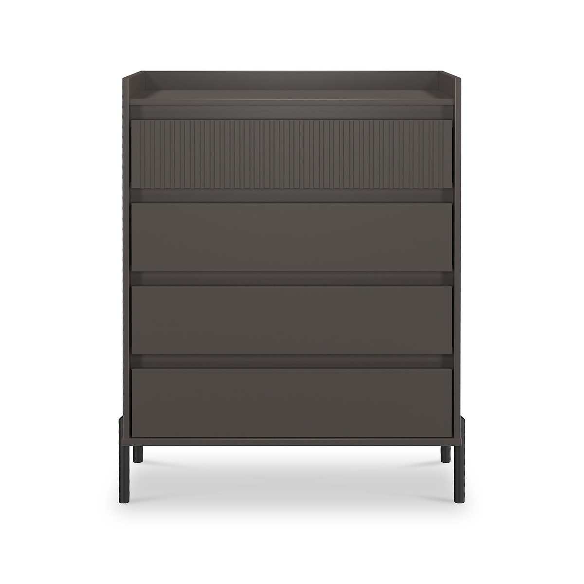 Kenton 4 Drawer Chest Graphite from Roseland Furniture