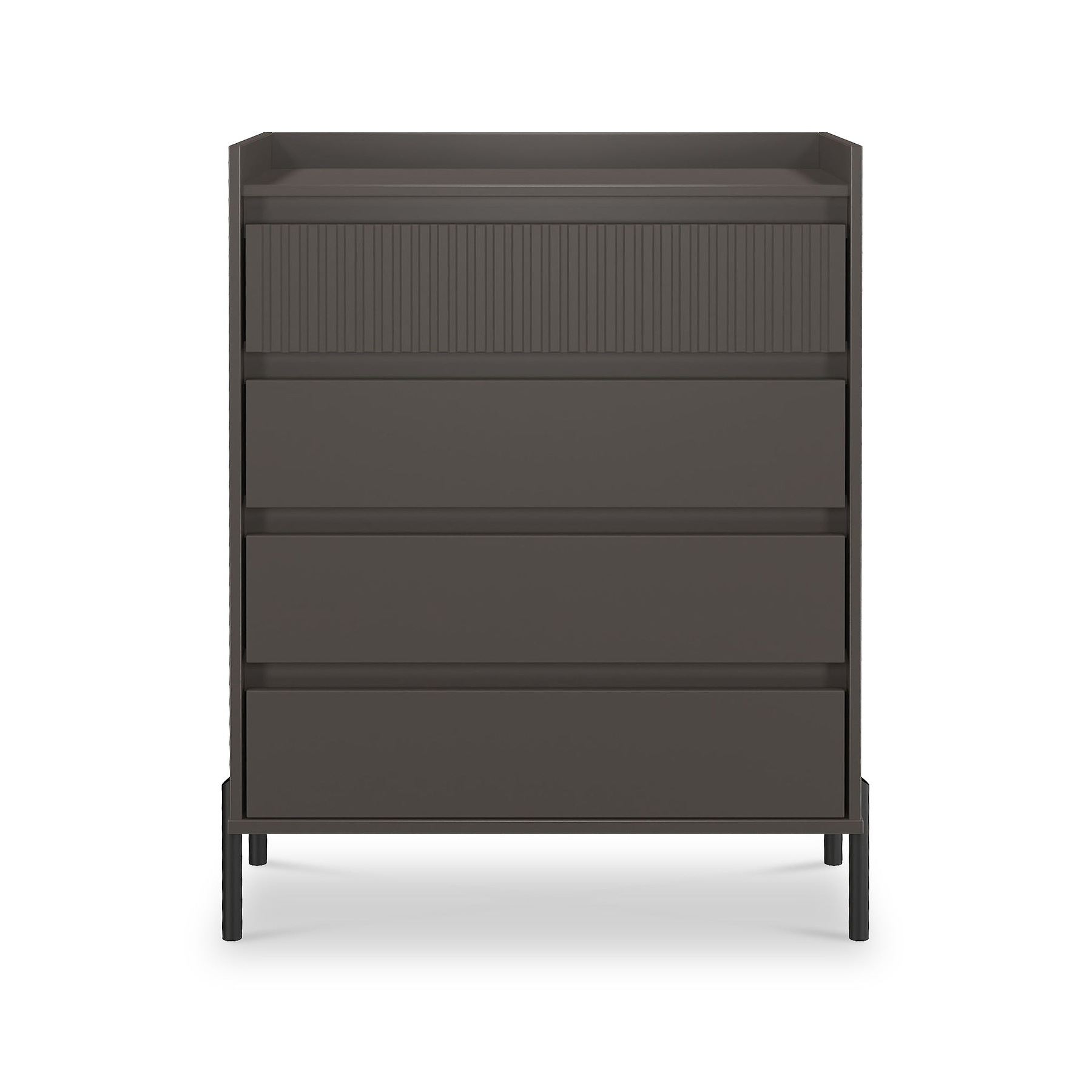 Kenton 4 Drawer Chest Graphite from Roseland Furniture