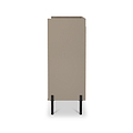 Kenton 4 Drawer Chest Mushroom Matt from Roseland Furniture